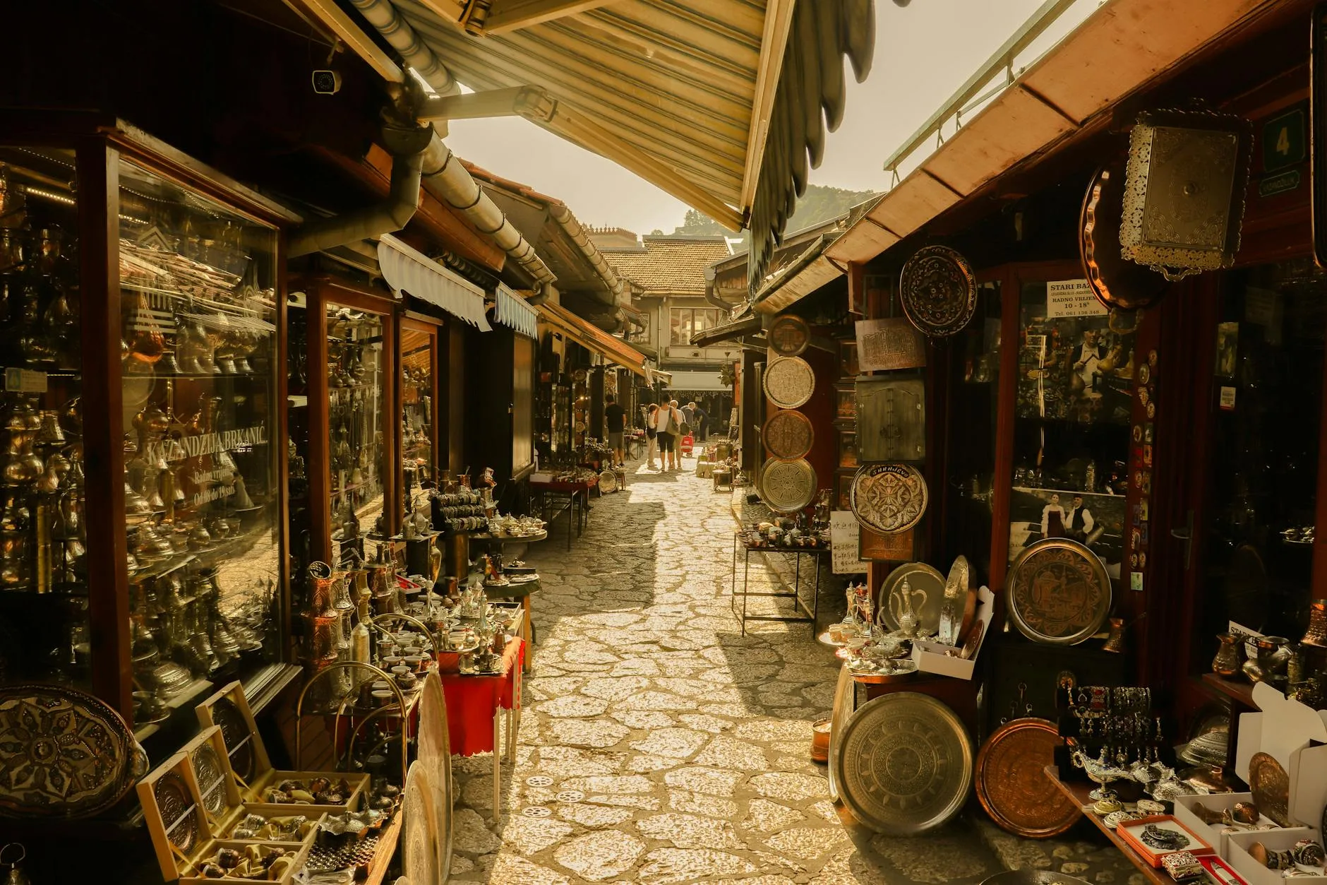 Jour 1 : Arrivée à Sarajevo — Découverte de Baščaršija