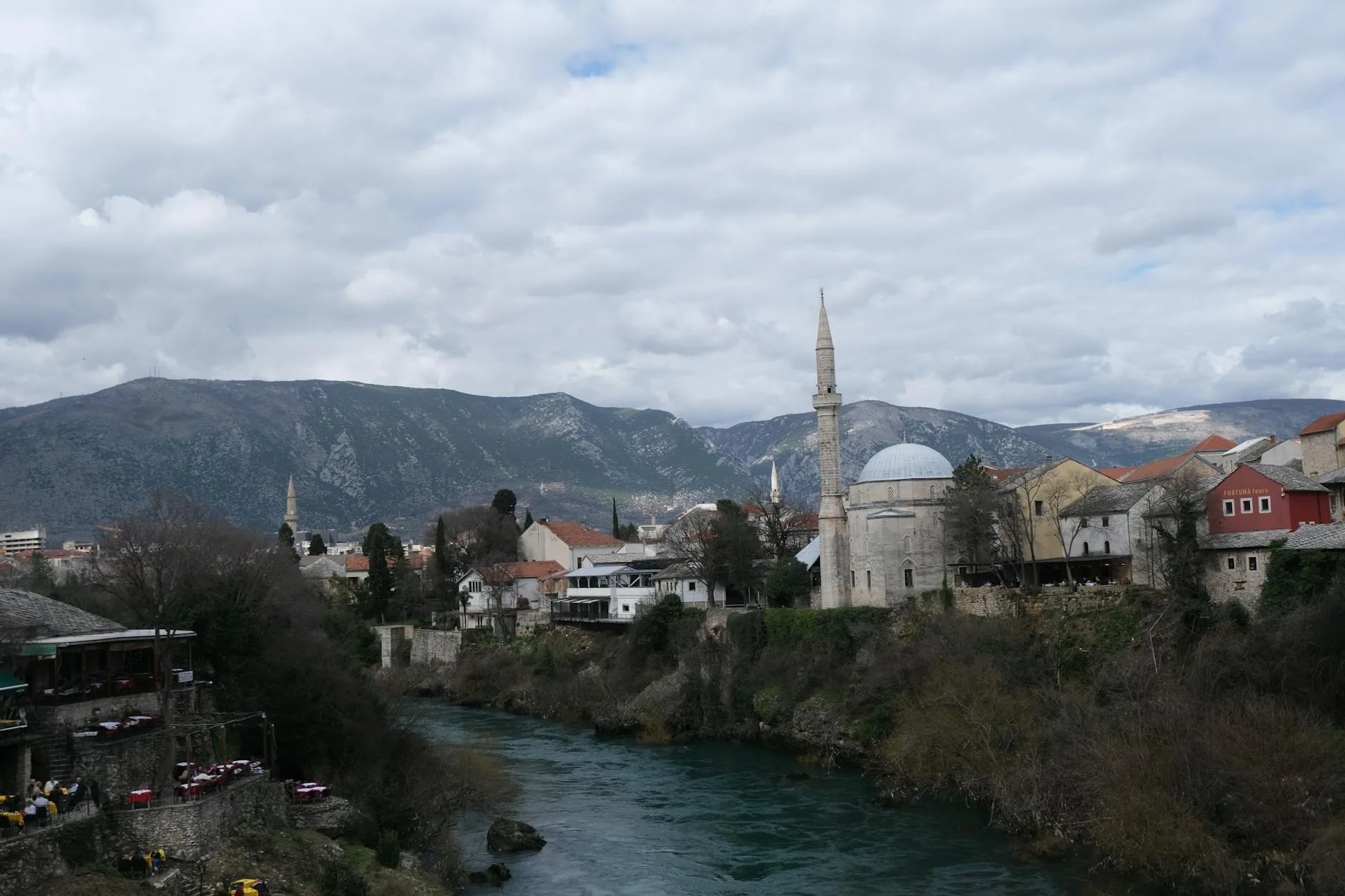 ️ Les zones pour dormir à Mostar